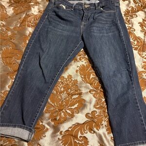 Signature by Levi Strauss Dark Blue Straight Leg Jeans